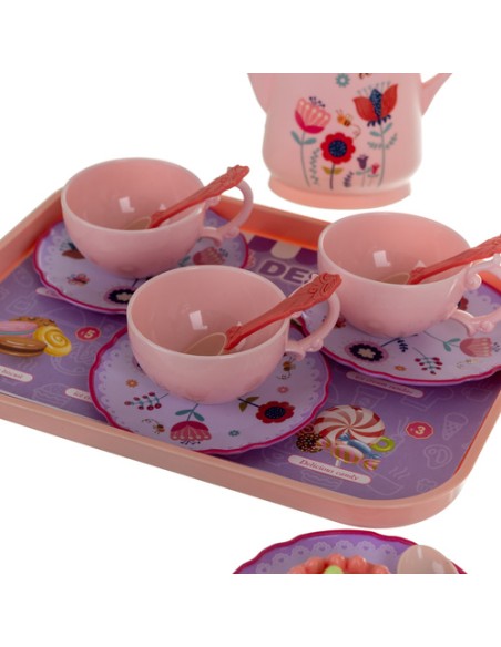Vaikų arbatos rinkinys lagamine 26367