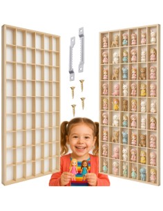 Medinė lentyna lėlėms Kruzzel 26969