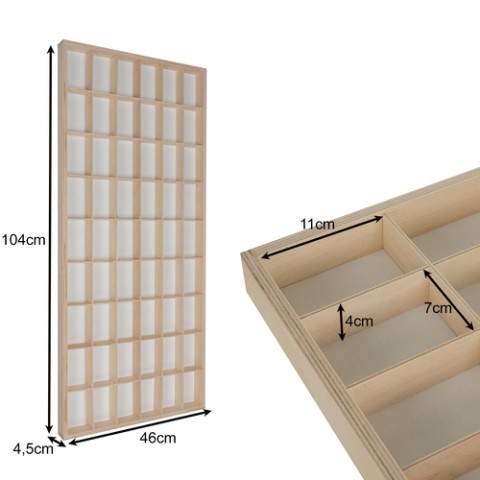 Medinė lentyna lėlėms Kruzzel 26969