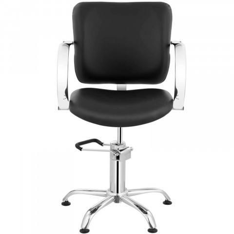 
„London Black“ kirpyklos kėdė, kosmetikos kirpėjo kėdė
