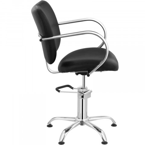 
„London Black“ kirpyklos kėdė, kosmetikos kirpėjo kėdė
