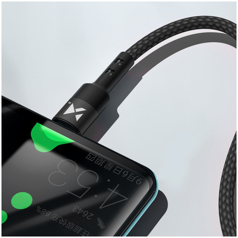 Kabelis USB-C USB-C maitinimo tiekimas 18W 2m juodas