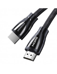 
HDMI 8K 60Hz 2 m lankstus pintas kabelis – juodas
