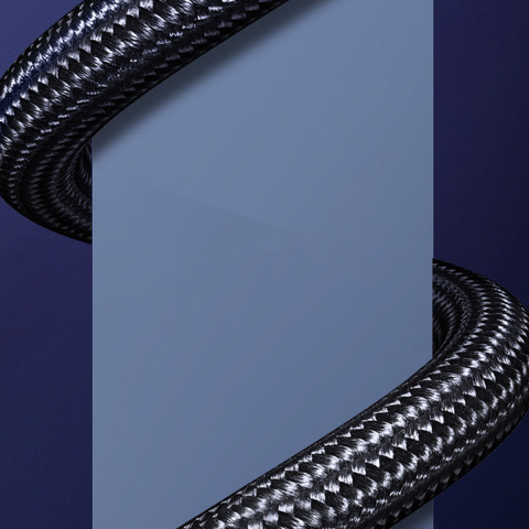 
HDMI 8K 60Hz 2 m lankstus pintas kabelis – juodas
