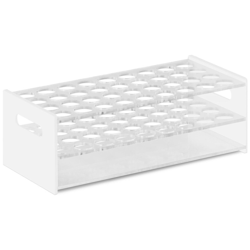 Akrilinis laboratorinis stovas mėgintuvėliams, sk. 22,5 mm 36 sėdynės