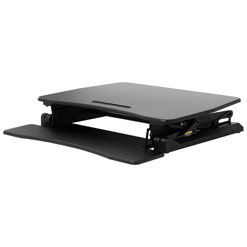 Stovas stalinis darbo stotis nešiojamojo kompiuterio monitoriui reguliuojamas 165-415 mm iki 15 kg