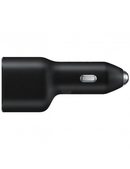 
Automobilinis įkroviklis cigarečių degiklio lizdui 2x USB 25W juodas
