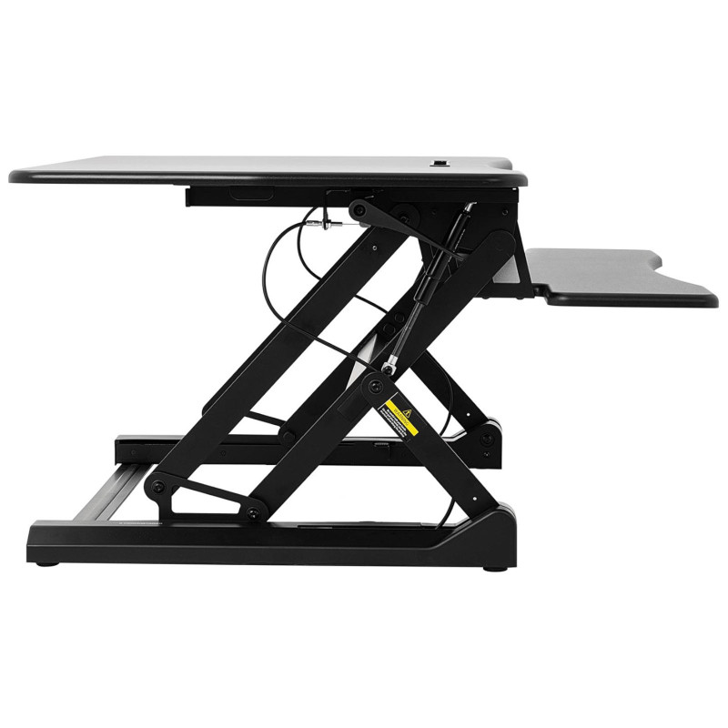 Stovas stalinis darbo stotis nešiojamojo kompiuterio monitoriui reguliuojamas 165-415 mm iki 15 kg