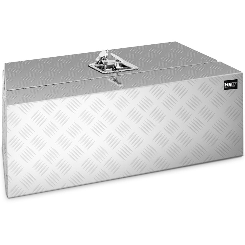 Rakinama aliuminio transportavimo įrankių dėžė 75 l 75 x 25 x 40 cm