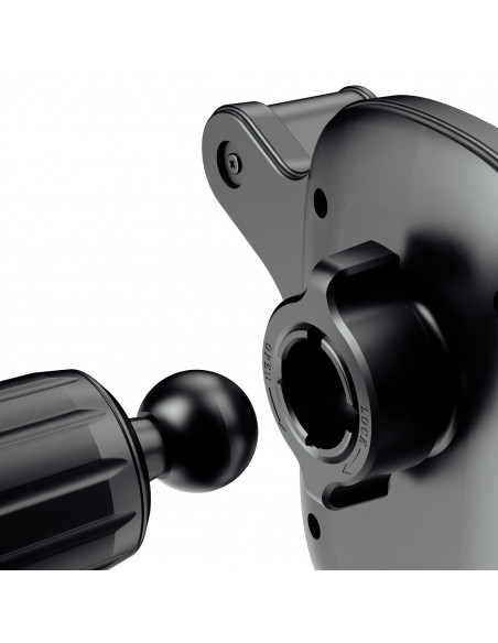 
Automobilinis telefono laikiklis ventiliacijos angai, juodas
