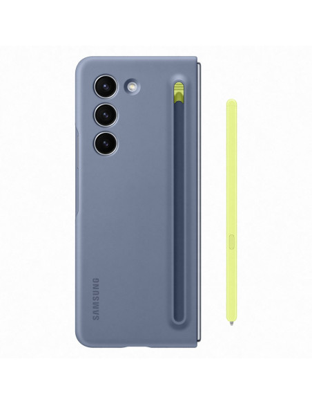 
2in1 silikoninis dėklas, skirtas „Galaxy Z Fold 5“ + plonas rašiklis, mėlynas
