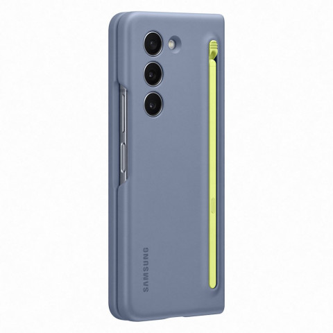 
2in1 silikoninis dėklas, skirtas „Galaxy Z Fold 5“ + plonas rašiklis, mėlynas
