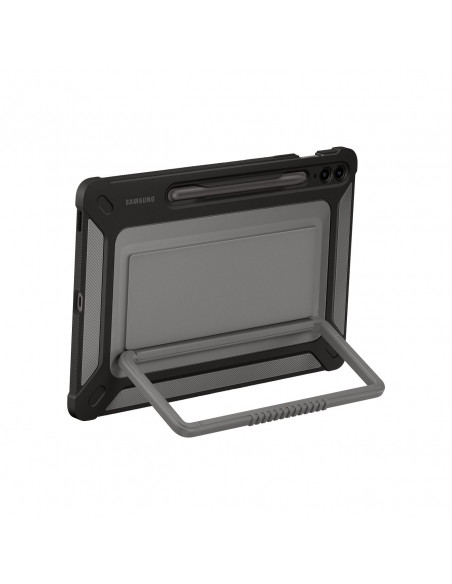 
Šarvuotas dėklas su stovu, skirtas „Galaxy Tab S9 FE+“ lauko dėklas, juodas
