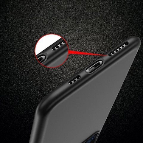 
Plonas silikoninis dėklas, skirtas „Xiaomi Redmi Note 12 Pro+“, minkštas, juodas
