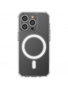 
Lankstus gelinis dėklas, skirtas „iPhone 15 Pro Max“, magnetinis su „MagSafe“ ir permatomas
