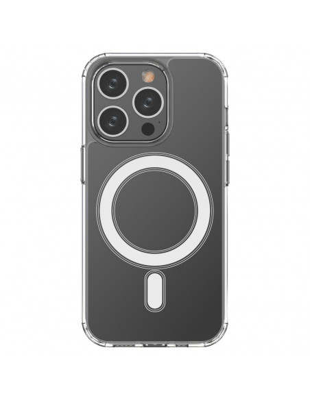 
Lankstus gelinis dėklas, skirtas „iPhone 15 Pro Max“, magnetinis su „MagSafe“ ir permatomas
