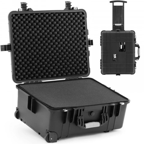 
Apsauginis transportavimo dėklas ant ratukų su ištraukiama rankena 56 x 45,5 x 26,5 cm 46 l
