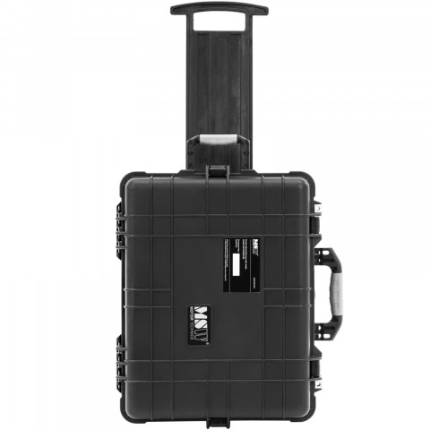 
Apsauginis transportavimo dėklas ant ratukų su ištraukiama rankena 56 x 45,5 x 26,5 cm 46 l
