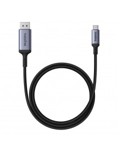 
Vienkryptis USB-C į DisplayPort 1.4 HD 8K 60Hz kabelis 1,5 m, juodas
