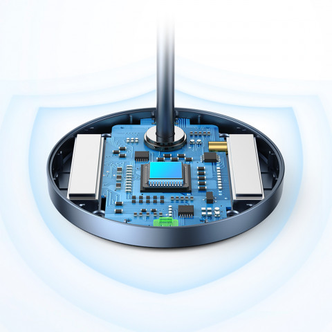 
2 viename 20 W įkrovimo stotelė ir „MagSafe Qi USB-C“ magnetinis pagrindas, juodas
