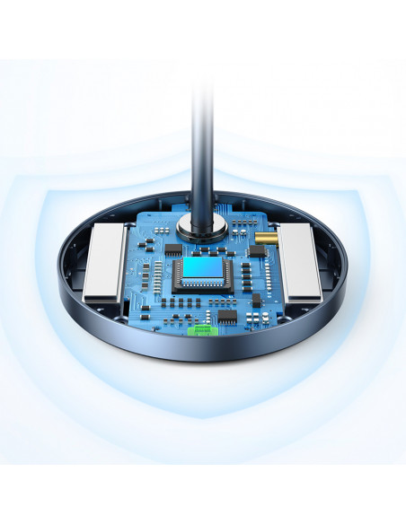 
2 viename 20 W įkrovimo stotelė ir „MagSafe Qi USB-C“ magnetinis pagrindas, juodas
