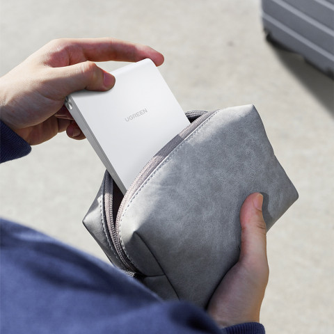 
Sulankstomas telefono ir planšetinio kompiuterio stovas su reguliuojamu aukščiu, baltas
