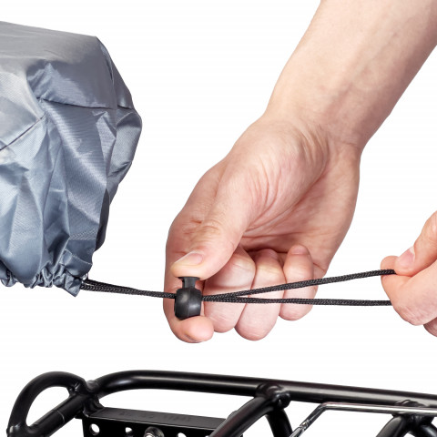 
Vandeniui atsparus dviračio sėdynės užvalkalas - pilkas
