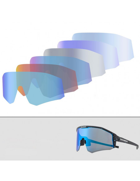 
Poliarizuoti dviratininko akiniai su UV 400 filtru, juodi
