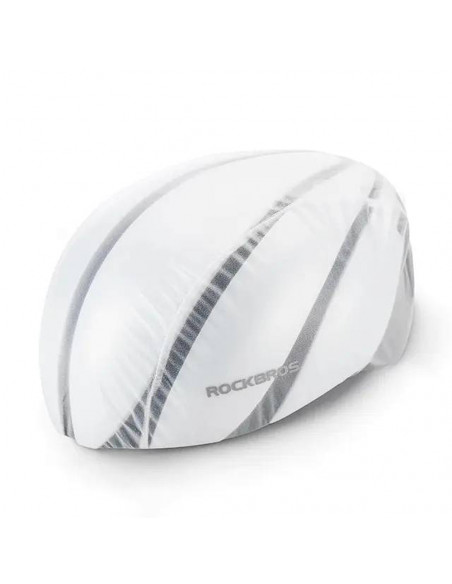 
Apsauga nuo lietaus dviračio šalmui, balta
