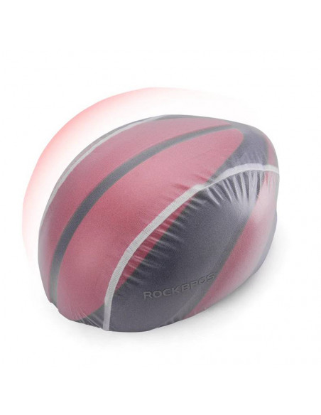 
Apsauga nuo lietaus dviračio šalmui, balta
