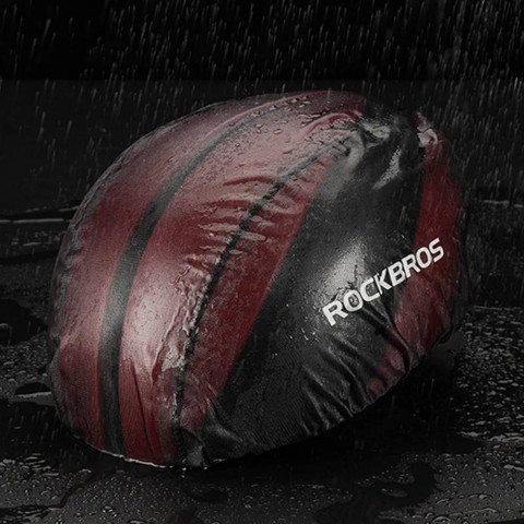 
Apsauga nuo lietaus dviračio šalmui, balta
