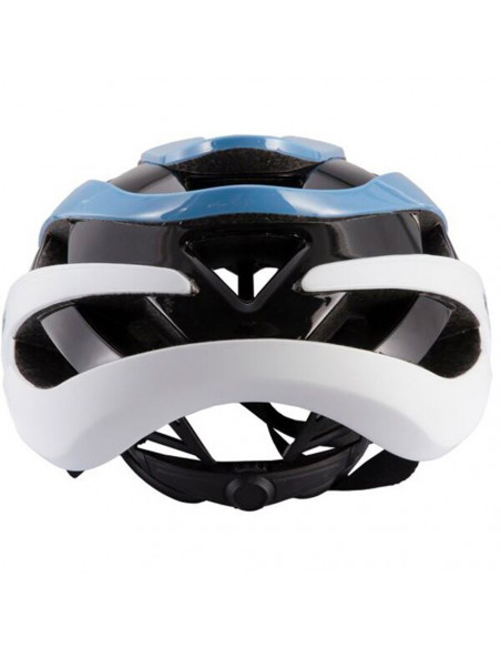 
Universalus reguliuojamas dviračio šalmas, L dydžio, mėlynos ir baltos spalvos
