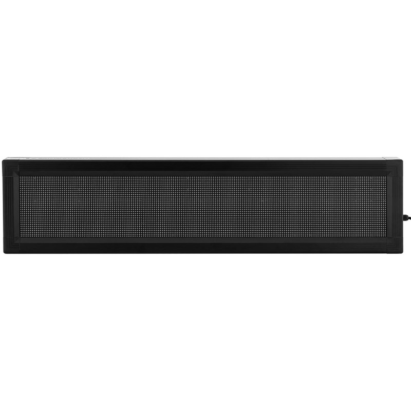 Reklaminė švieslentė 192 x 32 spalvoti šviesos diodai 67 x 19 cm