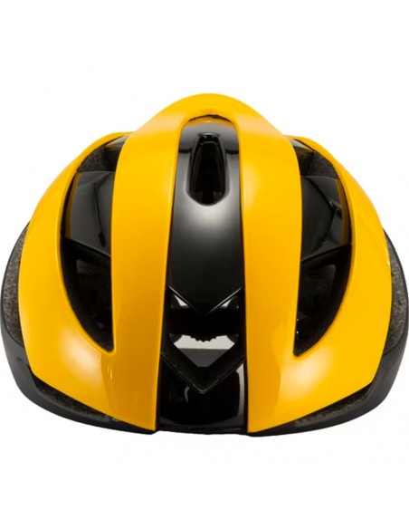 
Universalus dviračio šalmas, reguliuojamas, M dydis, juodas ir geltonas
