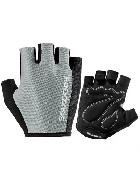 
Bepirštės dviračių pirštinės XL dydžio pilkos
