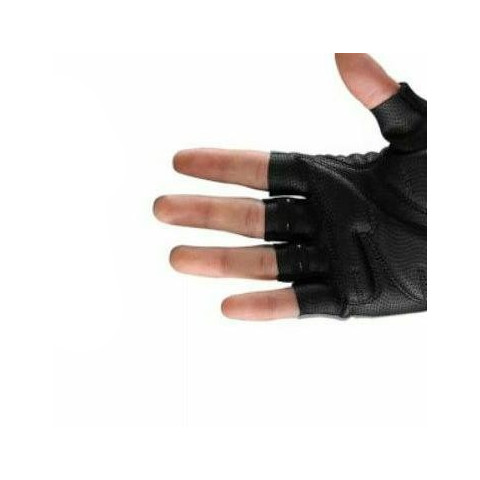 
Bepirštės dviratininko pirštinės, S dydis, juodos
