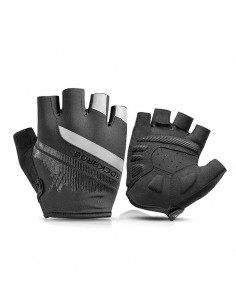 
Neslystančios dviračių pirštinės be pirštų, M dydžio, juodos
