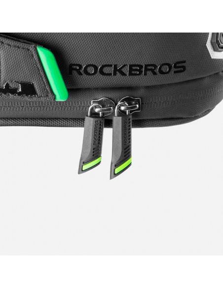 
Dviračio krepšys telefonui ir įrankiams po balneliu su greito atsegimo funkcija, juodas
