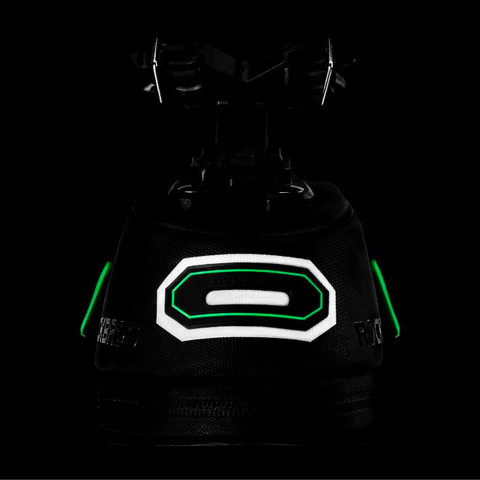 
Dviračio krepšys telefonui ir įrankiams po balneliu su greito atsegimo funkcija, juodas
