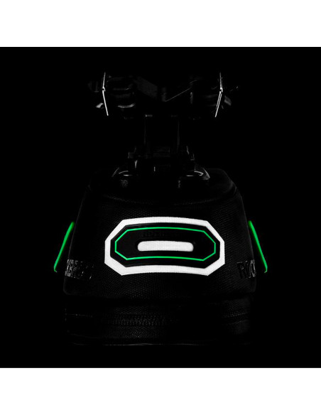 
Dviračio krepšys telefonui ir įrankiams po balneliu su greito atsegimo funkcija, juodas
