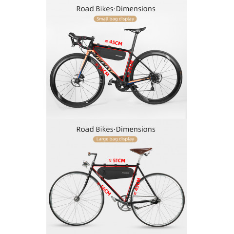 
Vandeniui atsparus dviračio krepšys su lipdukais, 3 l, juodas
