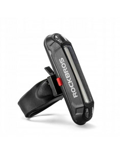 
Galinis dviračio žibintas po balneliu, raudonas, atsparus vandeniui, USB-A
