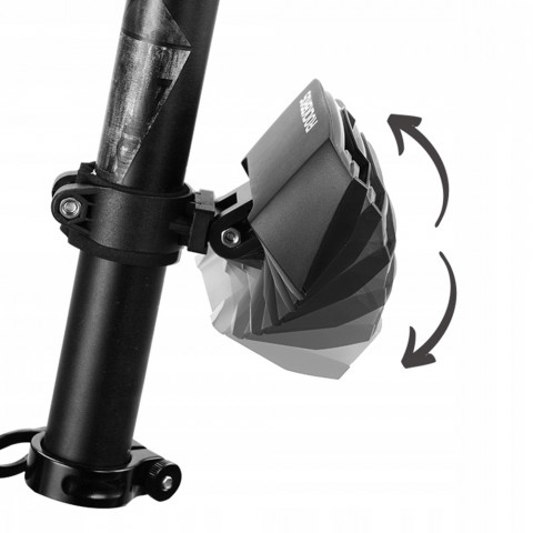 
Galinis dviračio žibintas su lazeriniu nuotolinio valdymo pultu ir USB-A posūkio signalo funkcija
