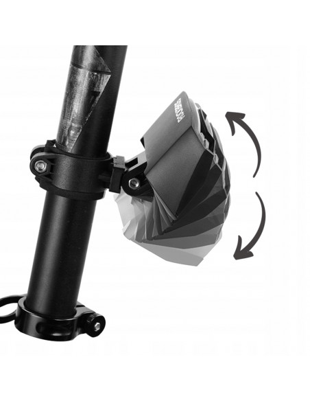 
Galinis dviračio žibintas su lazeriniu nuotolinio valdymo pultu ir USB-A posūkio signalo funkcija
