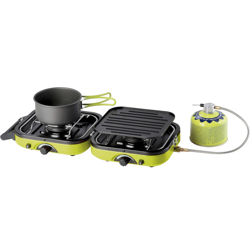 Stovyklavietė DUAL COMPACT + GRILL