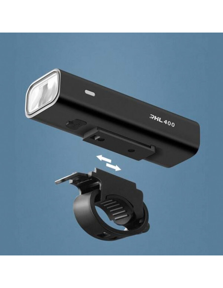 
Priekinis dviračio žibintas 400 lm + micro USB laidas 4 veikimo režimai
