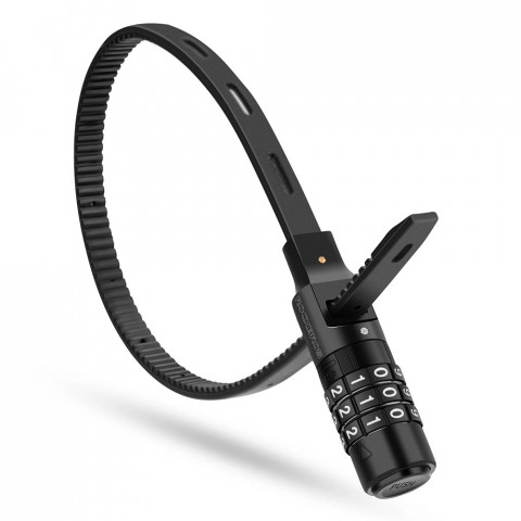 
Dviračio šalmo spyna su kodine spyna 0,5 m - juoda
