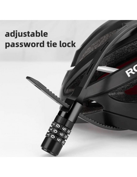 
Dviračio šalmo spyna su kodine spyna 0,5 m - juoda
