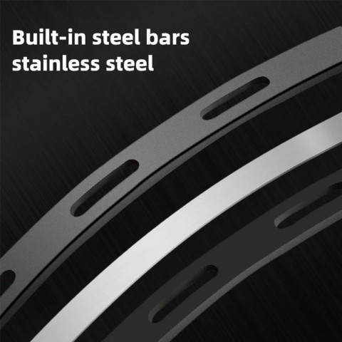 
Dviračio šalmo spyna su kodine spyna 0,5 m - juoda
