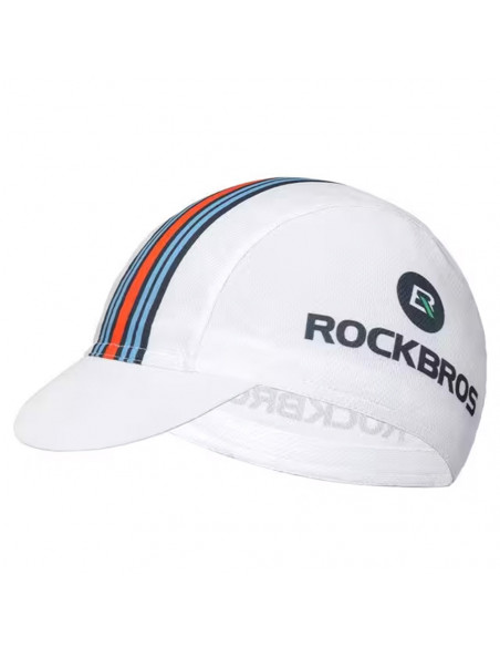 
Dviratininko kepuraitė su skydeliu, galvos apimtis 56–61 cm – balta
